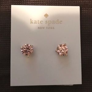 Kate Spade light pink stud earrings